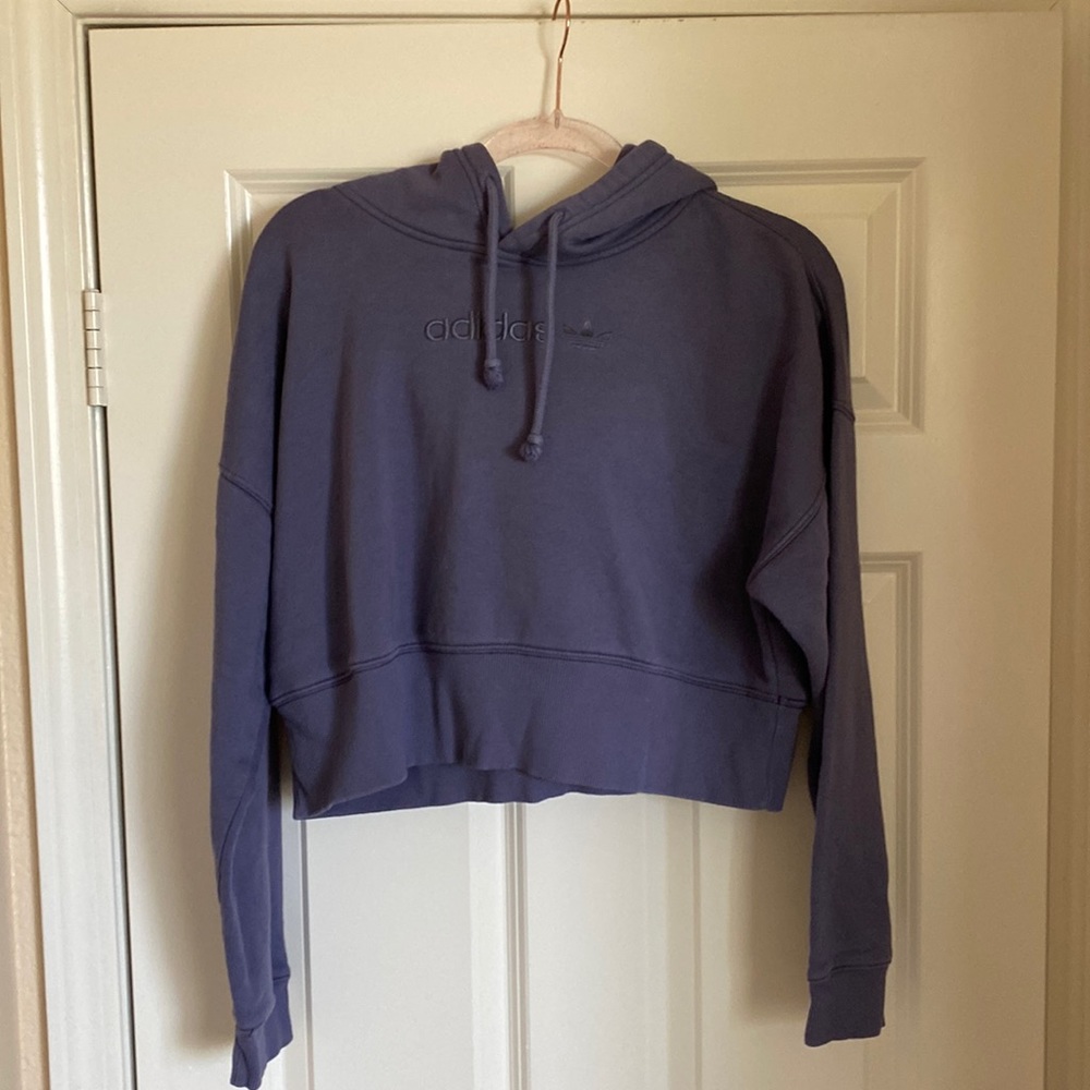 Adidas Crop Sweater            Size:S